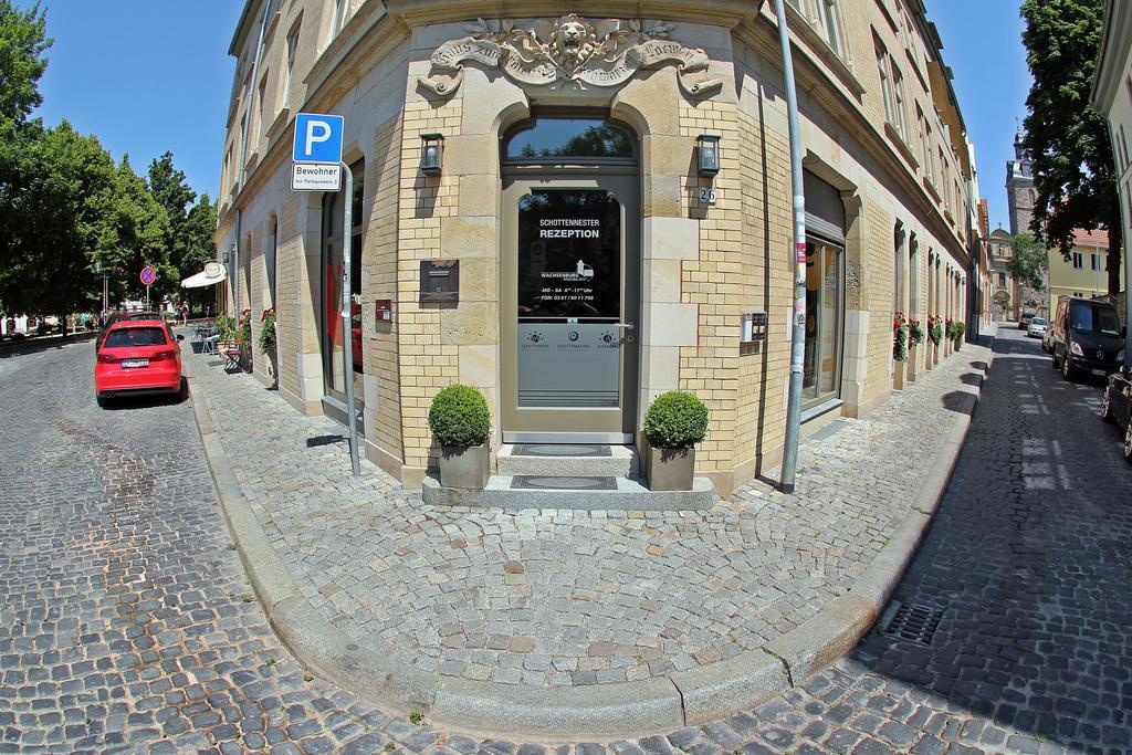 Schottennester Schlafen An Der Kraemerbruecke Ερφούρτη Εξωτερικό φωτογραφία